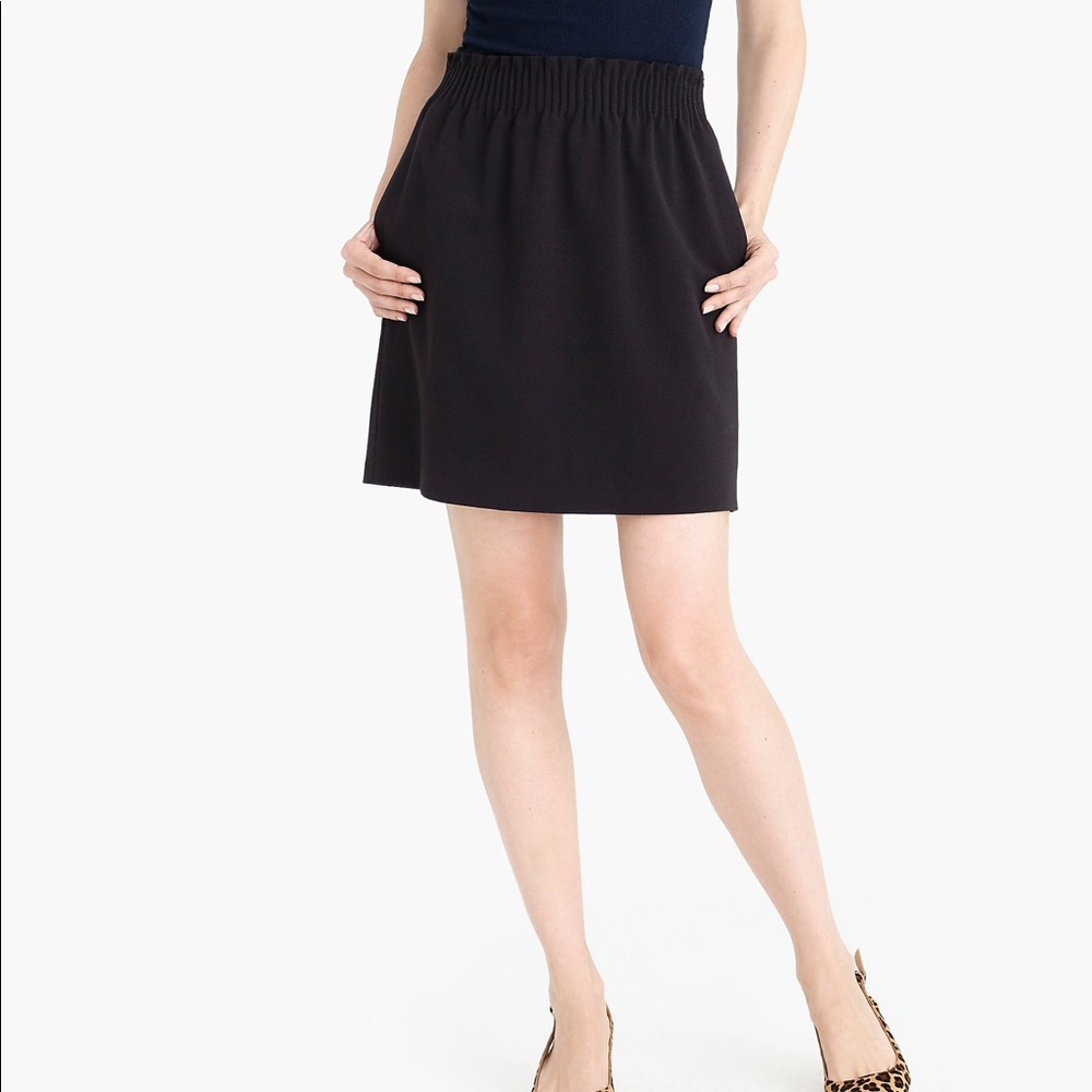 J. Crew City Skirt with pockets size 0.